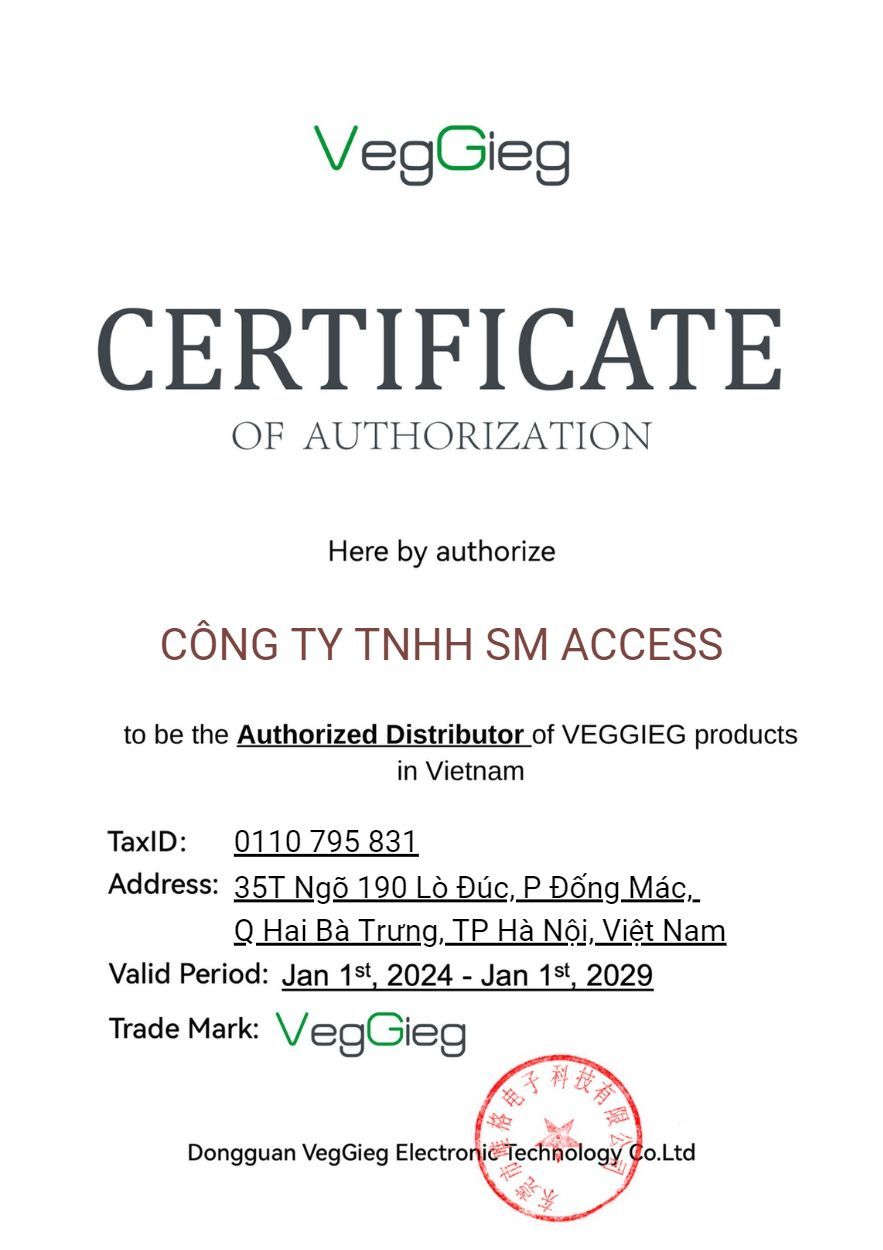 SM ACCESS-VEGGIEG-CERTIFICATE-OF-AUTHORIZATION