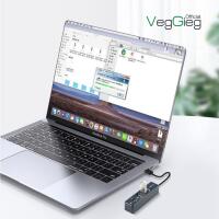 Bộ Chia USB2.0 ra 3 cổng USB2.0 + Đầu Đọc Thẻ (SD+TF 2 TRONG 1) - V-C303