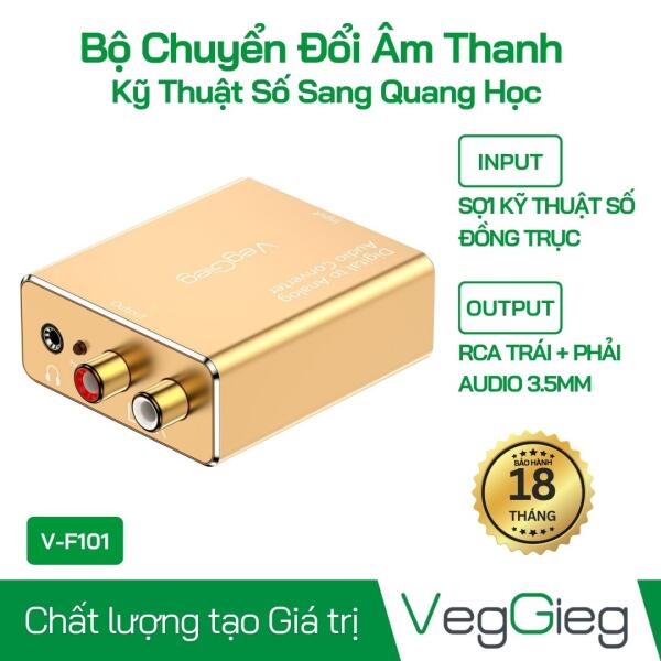 Bộ chuyển đổi Âm thanh Kỹ Thuật Số sang Quang Học - V-F101