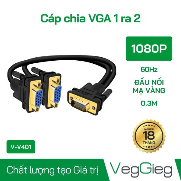 Cáp chia VGA 1 ra 2 - V-V401