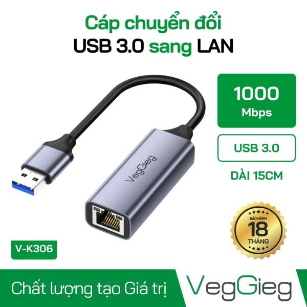 Cáp Chuyển USB 3.0 sang LAN - V-K306