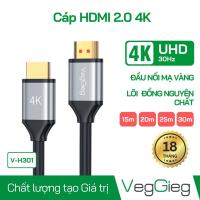 Cáp HDMI 2.0 4K@60Hz - V-H301