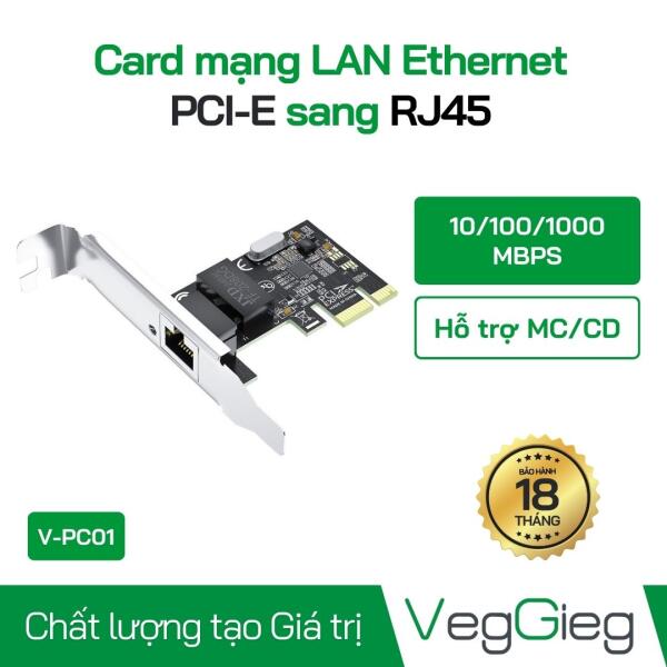 Card mạng PCI-E Lan Ethernet RJ45 - V-PC01