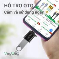 Cổng Chuyển Đổi Type-C Dương Sang USB 3.0 Âm - V-S101