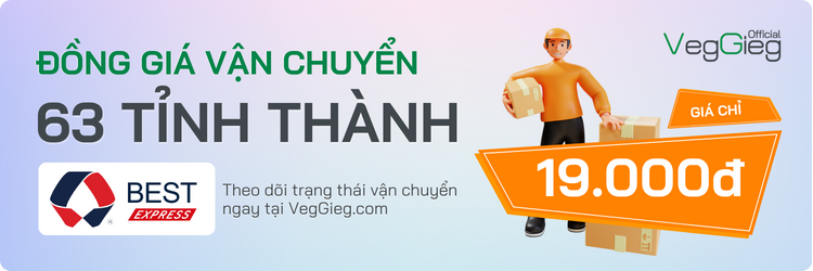 Veggieg - Vận chuyển và Giao nhận