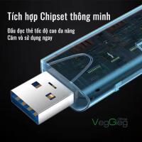 Đầu Đọc Thẻ Nhớ Đa Năng USB/TypeC 2in1 - V-C305