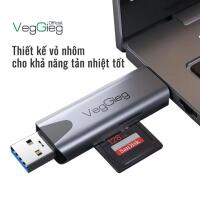 Đầu Đọc Thẻ Nhớ Đa Năng USB/TypeC 2in1 - V-C305