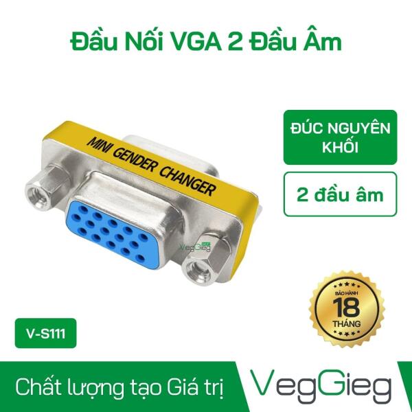 Đầu Nối VGA 2 Đầu Âm - V-S111