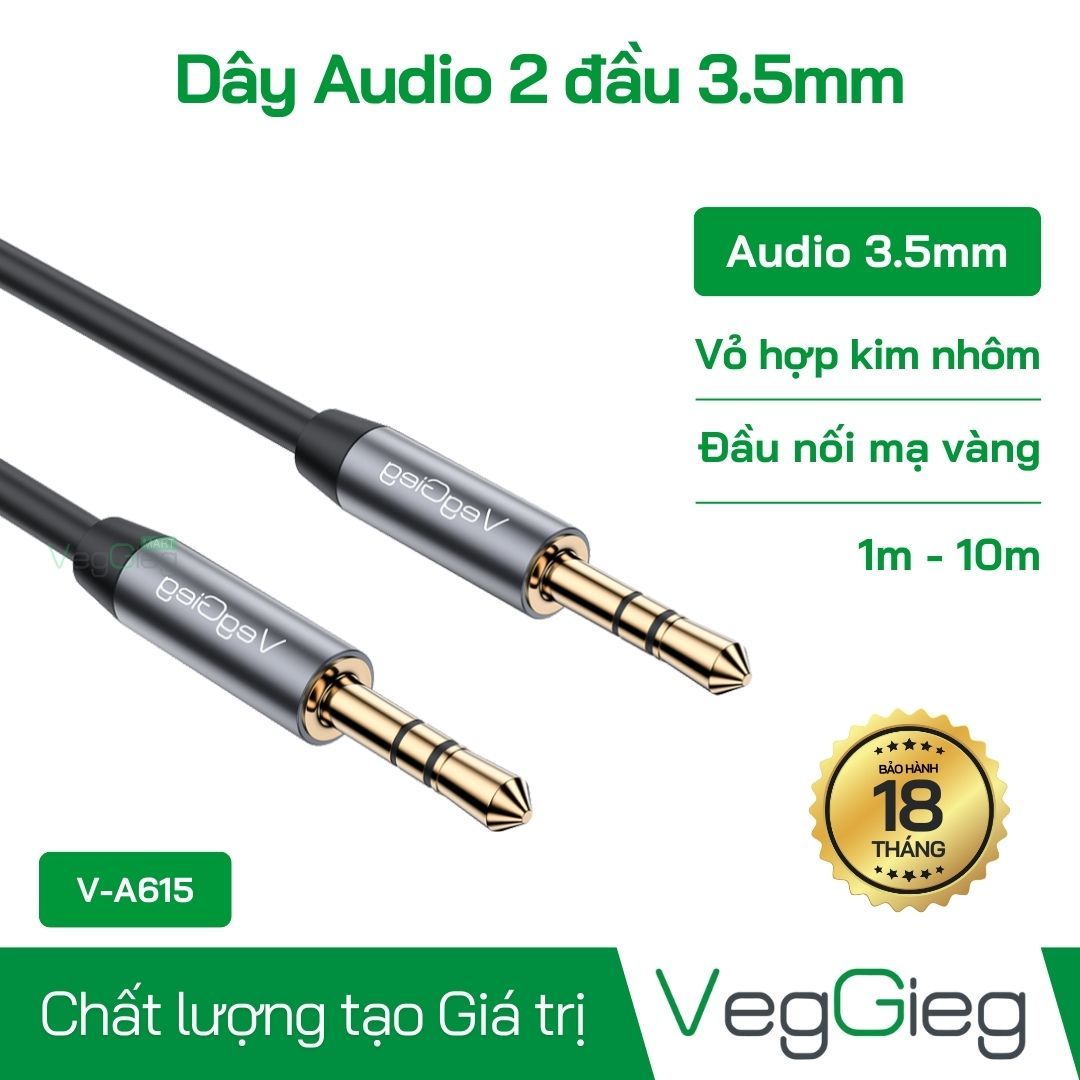 Dây Audio 2 đầu 3.5mm - V-A615