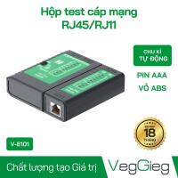 Hộp test cáp mạng RJ45/RJ11 - V-E101