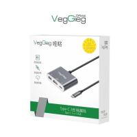 HUB chuyển đổi Type-c sang HDMI/USB3.0/PD 3 in 1 - V-TC03