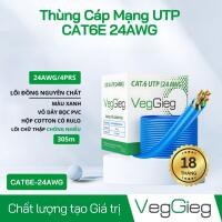 Thùng dây Mạng VegGieg UTP Cat6e 24awg