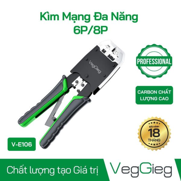 Kìm Mạng Đa Năng 6P/8P - V-E106