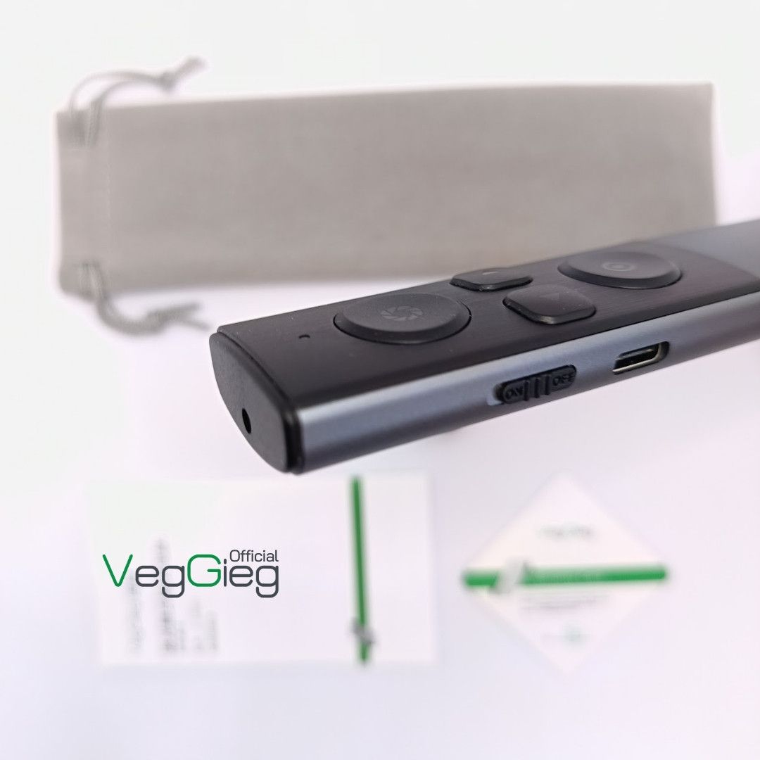 Wireless Presenter (Green Laser with Sensor) - V-LP001 - VegGieg