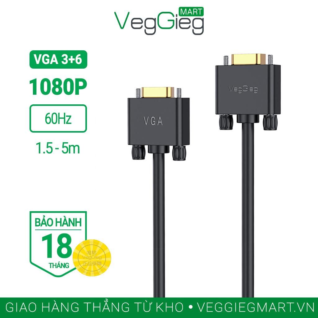 Cáp VGA 3+6 2 Đầu Dương - V-V101